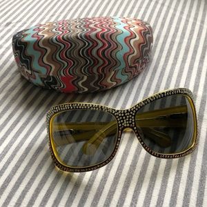 NWOT Missoni Oversized Sunglasses